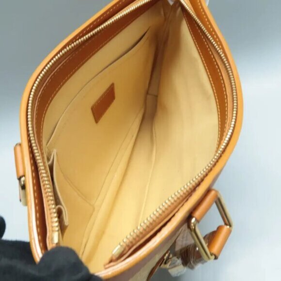 100% Authentic Louis Vuitton  Brown Monogram Cloth Shoulder Bag 778-111024 - Picture 9 of 12